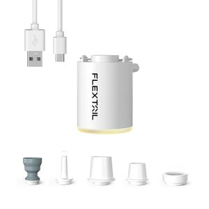 FLEXTAILGEARTINYPUMPX2023�G�A�|���v�d���|���v�^�C�j�[�|���v47g�y��3.5kPa�C���L�����v�����^�����C�g�t��800mAhTYPE-C�[�d����C�����C�����v�[����C�x�b�h�����ֈ��k��