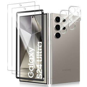 �y4���Z�b�g�zGalaxyS24Ultra�K���X�t�B����(2����)+�J�����t�B����(2����)�K�C�h�g�t��Freesun9H�����K���X�y���Ɏq���z�M�����N�V�[S24UltraSC-52E/SCG26�t���ی�t�B����+�����Y�ی�t�B����