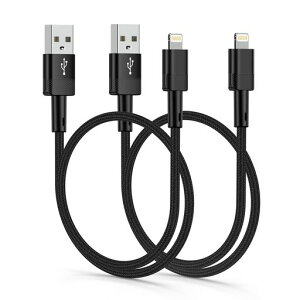 �y0.3M/2�{�Z�b�g�ziphone�[�d�P�[�u���Z��Lightning�P�[�u���������C�g�j���O�P�[�u��30cm�A�C�t�H��usb�[�d�R�[�h�}���[�d�P�[�u��iphone�R�[�h�f���h�~���ϋv�i�C�����҂�iPhone14/13