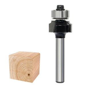 Akylin �{�[�Y�ʃr�b�g �g���}�[�r�b�g �ʎ��r�b�g �ۖʃr�b�g 6mm�� ���d�n ���[�^�[�r�b�g �{�[�Y�� �ʎ�� ���[�^�[�r�b�g DIY�؍H�p �؍�H�� �d���g���}�[�r�b�g �d���H��K�p R1.6mm