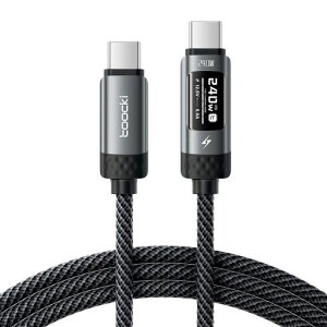 �y2026�V�o��ztoocki usb c �P�[�u�� 240W 1M PD3.1 �d���d���\����OLED�o�͕\���t�� �^�C�vC-�^�C�vC �}���[�dcable typec�i�C�����҂� iPhone 17/iPhone 16/iPhone