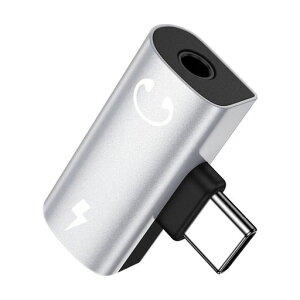 Vedfoad USB C �C���z�� �ϊ��A�_�v�^ 2in1 PD60W �}���[�d Type-C to 3.5mm �C���z���W���b�N�ϊ� DAC���� 16bit/48kHz �[�d���Ȃ��特�y�Đ� �ʘb�E�Q�[���E���ʒ��ߑΉ� iPhone