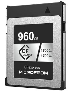 MICROFROMfW^[J[hyCFexpressTypeBz\ǂݏox1700MB/sݑx1700MB/s8KRAWL^Ή960GB