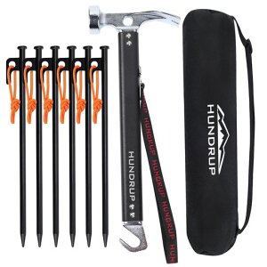 �y�v�V�Łz�y�O�n���}�[�Z�b�gHUNDRUP�b���y�O30CM6�{���ˍރ��[�v�t���e���g�n���}�[���Y�f�|���[�ܕt���A���~���y�ʃy�O�ł��y�O�����y�x��A�E�g�h�A�o�R�݉c���(Black)