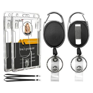 ID�J�[�h�z���_�[2�Z�b�g�i�[���o�b�W���[���z���_�[�e�w�X���b�g�t���n�[�h�������D�N���b�v�u���b�N�l�b�N�X�g���b�v�Ј��ؖ��D�P�[�X�I�t�B�X�A�w�Z�A�W����A�^�]�Ƌ��؁A�N���c