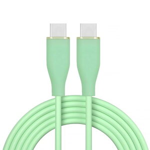 cablecc USB-C Type-C 65W �I�X-�I�X 480Mbps �P�[�u�� �E���g���\�t�g �n�C�t���b�N�X �n�C�p�[�X�[�p�[�t���L�V�u���R�[�h �O���[�� 1M