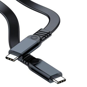 Type-C �P�[�u�� 1M USB C to C�P�[�u�� USB 3.2(Gen2) 10Gbps�����f�[�^�]�� PD�Ή� 60W�}���[�d �t���b�g&�t���L�V�u���݌v