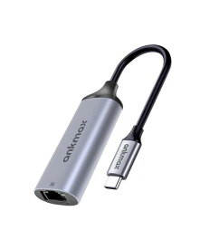 USBCtoLAN5G変換アダプターAnkmaxUC32G5USBTypeC有線LANアダプターネットワーク接続5G、2.5G、1G、100MbpsUSBTypeCtoRJ45転送速度最大5Gbps超高速イーサネット