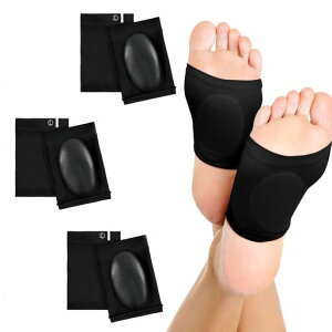 �y���܂��T�|�[�^�[�A�[�`�C���\�[�����K�ȃW�F���p�b�h�N�b�V�����t���Ռ��z�������d�������ی�p�b�h���K���s�j�����p?�C���̏ォ�痚����(3��6���Z�b�g)(�u���b�N)