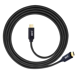 JSER 50-200cm 10Gbps USB-C USB 3.1 Type C Gen2 �I�X - �I�X �f�[�^ 100W �P�[�u�� E-�}�[�J�[�t�� �u���b�N
