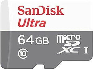 SanDisk Ultra 64GB 100MB/s UHS-I Class 10 microSDXC Card SDSQUNR-064G-GN3MN