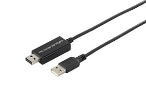 �o�b�t�@���[BUFFALO1�{�̃P�[�u����2��̃p�\�R�������݂ɑ����p�\�R�������ؑ֊�(�}�E�X/�L�[�{�[�h)�u���b�NBSKM203