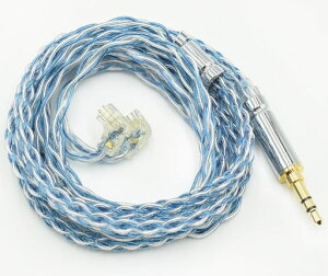 �yJSHiFi-Freedom�zQDC3.5mm���P�[�u�� 8�c�⃁�b�L 3.5mm�C���z���A�b�v�O���[�h�P�[�u�� QDC�C���t�H�������P�[�u�� (QDC3.5mm)