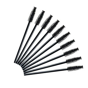 VitalBloom�g���̂Ă܂��u���V100pcs���u���V�X�N�����[�u���V�A�C���C�N�����^�т��ȒP�ł����ϗp�i(�u���b�N)