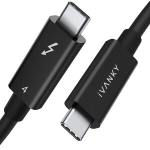 1.5mThunderbolt4�P�[�u��IVANKY240W�}���[�d8K�f���o��40Gbps�����f�[�^�]���F�؎擾USB-C&USB-CiPhone17/17e/Air/16/16e/15�[�d�P�[�u��MacBookAir