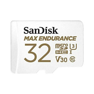 SanDisk32GBMAXEndurancemicroSDHCCardwithAdapterforHomeSecurityCamerasandDashcams-C10U3V304KUHDMicroSD