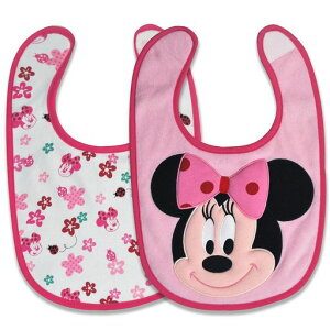 Baby Essentials 2pcke Feeder Bibs Pink Diva by Baby Essentials