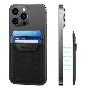 [nuoku]���U�[�}�O�l�b�g�X�}�z�E�H���b�g�A�݊����̂���Magsafe�AiPhone15/14/13/12�V���[�Y�p�A13Mini/12Mini��Ή��A�ő�7���J�[�h���܂�܂�(��)