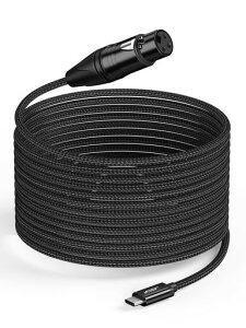 CableCreationXLRtoUSBC4.5MXLRXtoUSBTypeC^I[fBIϊP[uA}CNgѓdb(X}z)/bvgbv/^ubg֕ϊAWindowsMacosiOSAndroid