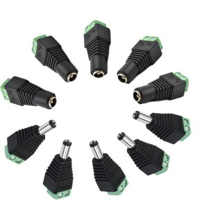 DZYDZRDC5.5mmx2.1mm5���X+5�I�XDC�d���R�l�N�^�A�_�v�^�̃I�X/���X�R�l�N�^DC�v���O���߂�LED�e�[�v���C�g/CCTVCamera