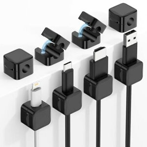 �y8�Z�b�g�zMoKo�P�[�u���N���b�v�}�O�l�b�g�P�[�u���z���_�[�͂ߍ��݌^�R�[�h�N���b�v�P�[�u���~�߃P�[�u�����[�P�[�u���Œ藼�ʃe�[�v�����o�b�N�����p�\�R���z�����a7.7mm�܂ŃP�c