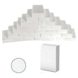 メラミンスポンジセットメラミンすぽんじ業務用圧縮melaminesponge2倍圧縮タイプ抗菌洗剤いらない油汚れ/台所/水槽/キッチン/お風呂掃除用スポンジキューブ汚れ落としホワイト(10x6x2cm)大容…