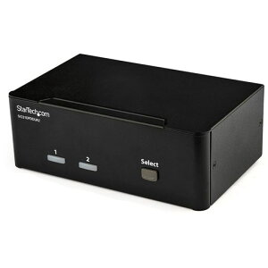 StarTech.com2�|�[�gDisplayPort�f���A�����j�^�[�Ή�KVM�X�C�b�`4K/60Hz�Ή�SV231DPDDUA2