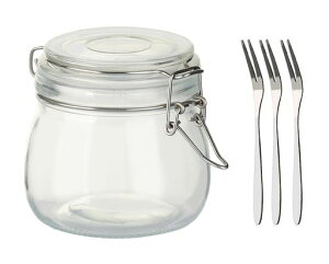 �����r�����r���~��r�ʎ����т�H�i�p�ۑ��e�햧�K���X��500ml�L���j�X�^�[�N���A�R�ۃp�b�L�������ڂ肪���Ȃ��������Е��i���X�v���[���g�M�t�g���蕨�X�e�����X���t���[�c�t�c