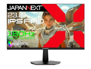 JAPANNEXT23.8�C���`IPS�p�l������180Hz�Ή��t��HD(1920x1080)�𑜓x�Q�[�~���O���j�^�[JN-IPS238G180F1ms(GTG/MPRT)HDMIDPsRGB:100%PS5:120Hz�ڑ�