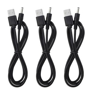 CYD����1.2mUSB-DC3.5mmx1.35mm12V2A�d��PD�[�d�P�[�u��USBToDC�d���P�[�u�������c�����\�ϔM�ϊ��ϖ��Ր܂�Ȃ��ɋ����m�[�g�p�\�R���A�X�}�z�A���[�^�[�Ή�3�{�Z�b�g