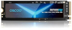 OSCOO2TBPCIeGen5.0x4M.2SSD�A�ő�14000MB/s�A3DTLCNAND&DRAM�L���b�V������M.2NVMe