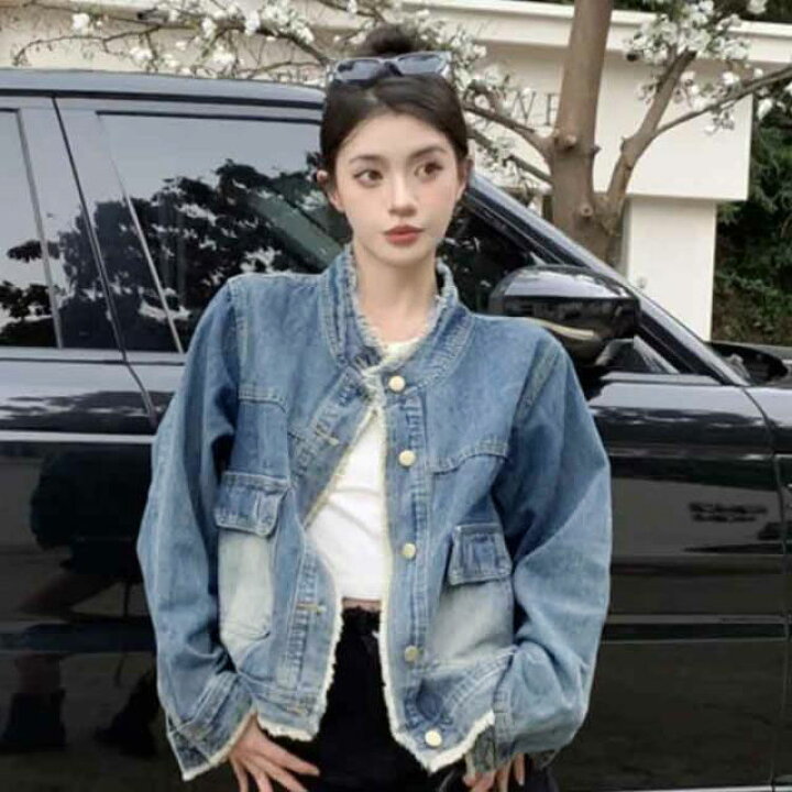 楽天市場】デニムジャケット レディース オーバーサイズ 韓国 