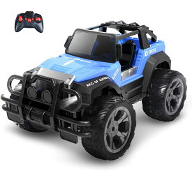 ラジコンカー こども向け オフロード ジープ RCカー 1 18 操作時間80分 2.4GHz リモコンカー 子供向け おもちゃ 子供 男の子 小学生 中学生 贈り物 クリスマス 歳 年末 プレゼント