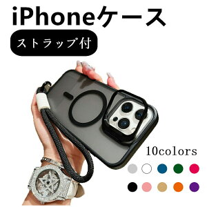 iPhone 17 AIR �Ή��}�O�l�b�g�� �X�g���b�v�t�� �g�ѓd�b�P�[�X Apple iPhone16 �P�[�X iPhone16Pro �J�o�[ iPhone15 �����Y�ی� ���b�v�t�� �ی�P�[�X