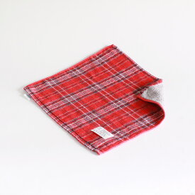 今治タオル コンテックス タータンチェックImabari Towel Kontex Tartan CheckSize S レッド