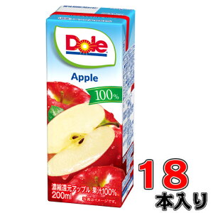 Dole Abv100% LL200ml×18{(1P[X)yh[zy񂲁zyW[Xz