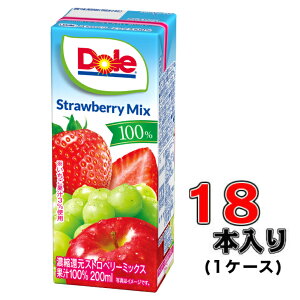 Dole Xgx[~bNX100 LL200ml×18{(1P[X) yh[zyzyW[Xz