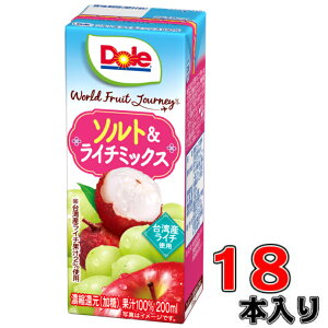Dole \gC`~bNX100 LL200ml×18{(1P[X)yh[zyC`zy\gz