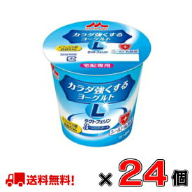 [送料無料]［宅配専用］森永 カラダ強くするヨーグルト 100g×24個