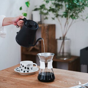 uyɂŃR[q[^Cv"y[p[X&tB^[t"KXR[q[[J[iHARIO/Glass Coffee Makerj