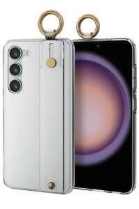 �G���R�� Galaxy S23 (SC-51D / SCG19) �P�[�X �n�C�u���b�h �J�o�[ �ϏՌ� �Ռ��z�� �X���� �J��������ی� �����O�t �n���h�o���h�t �N���A PM-G231HVHBCR