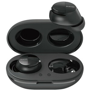 �G���R��(ELECOM) ���C�����X�C���z�� Bluetooth5.0 ���S���C�����X AAC�Ή� �J�i���^ �u���b�N LBT-TWS12BK ���^