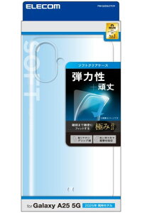 �G���R�� Galaxy A25 5G (SC-53F) �P�[�X �\�t�g �N���A ���� ���^ �����Y�ی� �X�g���b�v�z�[���t�� �ɂݐ݌v PM-G253UCTCR