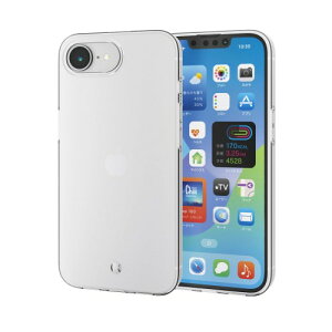 �G���R�� iPhone 16e �P�[�X �\�t�g �N���A ���� ���^ ���C�����X�[�d�Ή� MagSafe ���^�������O �V�[���t �����Y�ی� �X�g���b�v�z�[���t�� �ɂݐ݌v PM-A25SUCTCR