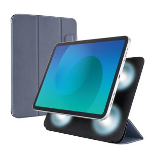 �G���R�� iPad A16 ��11���� 11�C���` 2025�N 10.9�C���` ��10���� 2022�N �P�[�X �y�� �X���� �}�O�l�b�g�z�� 2�̊p�x���߉\ Apple �I�[�g�X���[�v/�E�F�C�N�Ή� �u���[�O���[ TB-A25RWVPF2BG