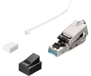 BUFFALO Cat6A�pSTP�^�C�vLAN�R�l�N�^�[ �H��s�v BLAC6ASTPNT10