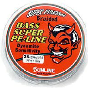 �T�����C��(SUNLINE) PE���C�� �o�X �X�[�p�[ 70m 1�� 12lb �f�B�[�v�O���[��