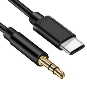 YFFSFDC USB-C to 3.5mm �I�[�f�B�IAUX�W���b�N�P�[�u�� iPhone 15�pAUX�R�[�h DAC���� ���ϋv Type-C �� 3.5mm�w�b�h�z���E�J�[�X�e���I�p�R�[�h iPhone 16 Plus / 15 Pro Max�ASamsung Galaxy S23 / S22 / Note 20�APixel 5 XL��