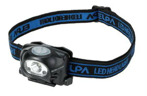 ELPA �G���p LED�w�b�h���C�g 100LM ���G�ꂸ��ON/OFF�ł����ڐG�Z���T�[�t �����@�\���� DOP-HD303S