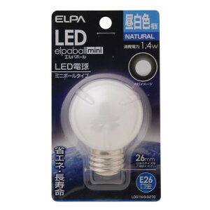 ELPA LED�d��G50�`E26 �����F �����p LDG1N-G-G270